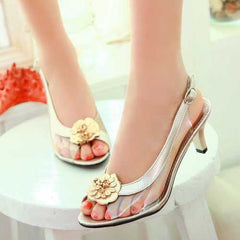 Female Casual Shoes With Flower