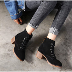 Botines de piel auténtica sin cordones