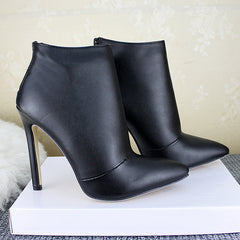 Botines de tacón alto