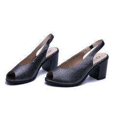 Riemchen High Heels Pumps