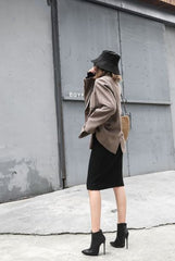 Botines clásicos de tacón superalto