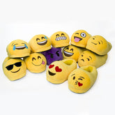 WoMen's Plush Home Slippers With Smilies