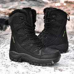 Unisex High Top Warm Plush Snow Boots