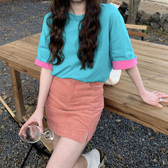 Übergroßes T-Shirt „Happy In My Mind“