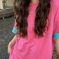 Übergroßes T-Shirt „Happy In My Mind“