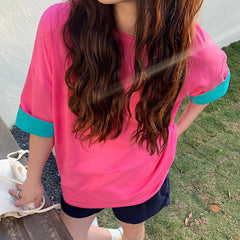 Übergroßes T-Shirt „Happy In My Mind“