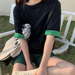 Übergroßes T-Shirt „Happy In My Mind“