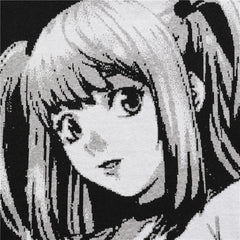 Gestrickter Anime-Pullover für japanisches Anime-Mädchen