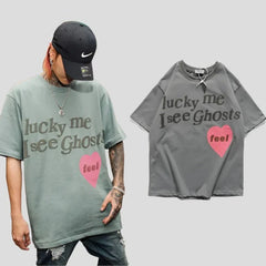 Lucky Me I see Ghosts T Shirt for Men