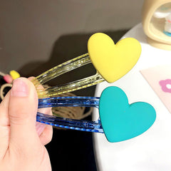 Heart Crush Hair Clips