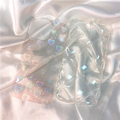 Herz Lichtbeugung iPhone-Hülle