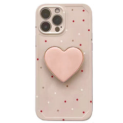 Heart Polka Dot Case For IPhone