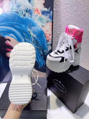 Botines de plataforma alta para mujer