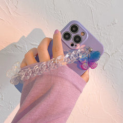 Holographic Butterfly Chain Case For IPhone