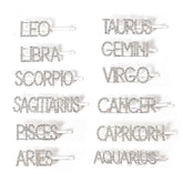 Haarnadeln mit Strasssteinen „Horoscopez“