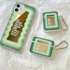 AirPods-Hülle „I Will Stay“