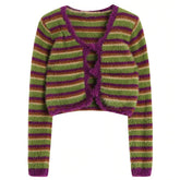 Flauschiger Indie-Kid-Cardigan