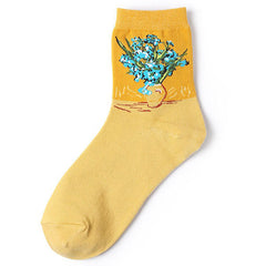 Schwertlilien Van Gogh Socken