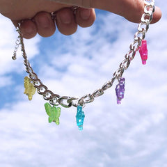 Gelee-Schmetterlings-Halskette