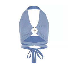 Neckholder-Top „Kokosnuss-Mädchen“