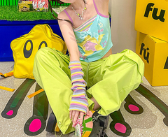 Y2K Kitty Sternförmiges Tanktop