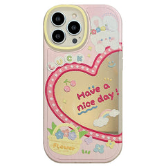 Funda para iPhone con diseño de conejito kawaii