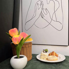 LED-Tulpen-Tischlampe