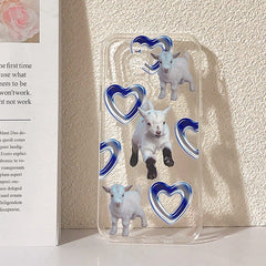 Lamb Transparent Case For IPhone