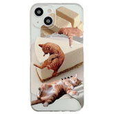 Lazy Cat Case For IPhone