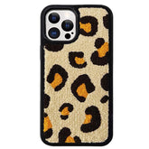 Leopard Fuzzy Case For IPhone