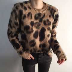 Wild Thing – Pullover mit Leopardenmuster