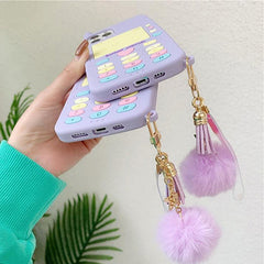 Lila Handy iPhone Hülle