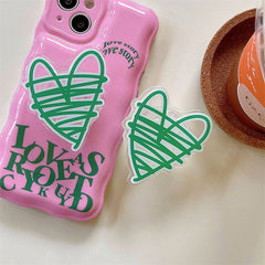 Love Story Heart Case For IPhone