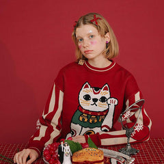 Maneki Neko Pullover