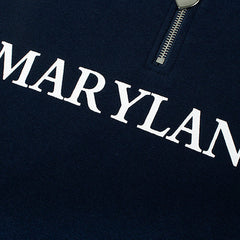 Maryland Sweatshirt mit Reißverschluss
