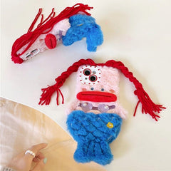 Mermaid Fuzzy Case For IPhone
