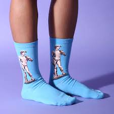 Michelangelo David-Statue Socken