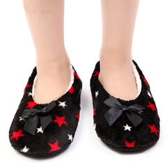 Pantuflas de felpa cálidas para el hogar