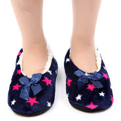 Pantuflas de felpa cálidas para el hogar