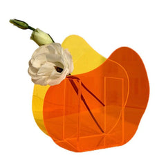 Moderne abstrakte Acrylvase