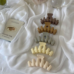 Haarklammer mit „Morgenkaffee“-Motiv