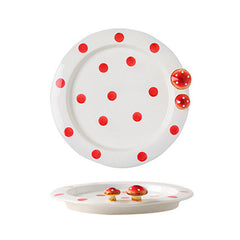 Keramiktasse mit Pilzmotiv