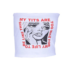 Camiseta corta demasiado bonita