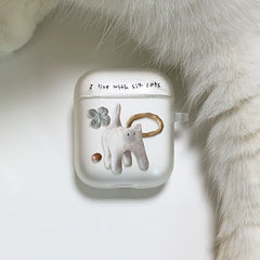 AirPods-Hülle „Naughty Cat“