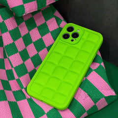 Neon Puffer Case For IPhone