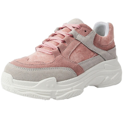 Lässige Plateau-Sneaker mit Schnürung