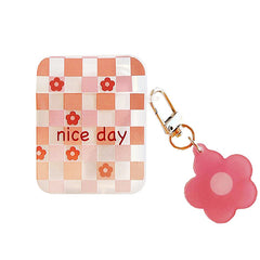 Schöner Tag Blumen-Airpods-Koffer