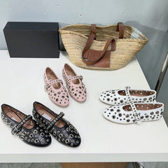 Hollow Strap Mary Jane Shoes