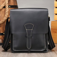 Handgemachte kleine Vintage Herren Leder kleine Tasche