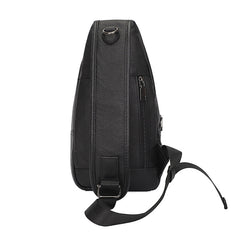 Bolso de pecho de piel de vacuno